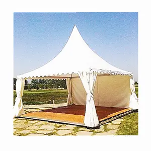 3x3 ticari sergi su geçirmez gölgelik tente çadır/küçük Pagoda Marquee çadır alüminyum yapı