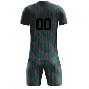 Conjunto de Uniforme de Fútbol Sublimado Personalizado, Camiseta y Pantalones Cortos, Kit de Fútbol al por Mayor para Hombre - Product Image 2