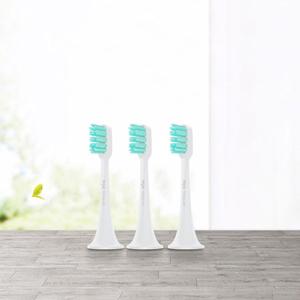 Compatible avec T300/T500 pour les têtes de <span class=keywords><strong>brosse</strong></span> à dents électriques soniques Mi Jia (lot de 3) en couleur gris clair - Product Image 1
