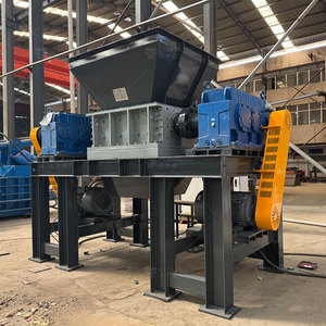 Pequena Trituradora De Eixo Duplo Industrial Pode Ferro Máquina De Trituradora De Sucata De Aço Do Carro De Alumínio Trituradora De Sucata - Product Image 3