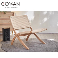Fauteuil de loisirs en bois de frêne Wabi Sabi, style minimaliste, siège d'appoint en bois massif, style nordique, confortable pour salle à manger/salon