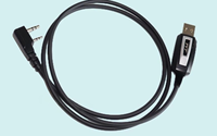 Câble de programmation TYT Modèle 390 en PVC USB-A/Micro-USB pour charge et écriture de logiciels de modulateur de fréquence radio pour talkie-walkie