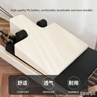 Coussin d'épaule intégré en PU haute densité pour Reformer Pilates, personnalisé par CONRE Factory, pour entraînement corporel en salle de sport