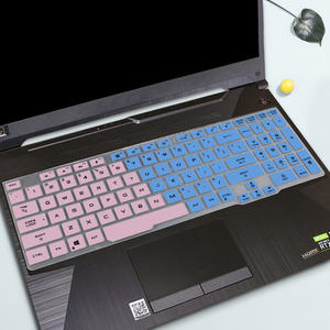 Housse de <span class=keywords><strong>clavier</strong></span> en Silicone pour ordinateur portable TUF Gaming A15 FA506, 15.6 pouces, <span class=keywords><strong>protection</strong></span> étanche à l'eau et à la poussière, ultra-mince, doux au toucher - Product Image 2