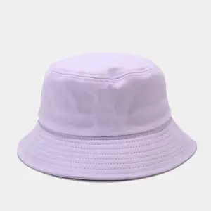 Wholesale New Design Bulk Plain Colorful Cheap Embroidered Printed Reversible Bucket Hat For Promotion