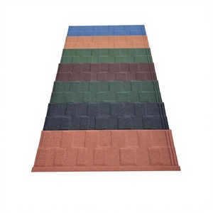 Tuile Métallique Architecturale Revêtue de Pierre, Texture Ardoise, Granulés Stables aux UV, Garantie Couleur 30 Ans, Maison de Luxe - Product Image 3