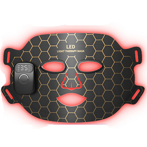 <span class=keywords><strong>Masque</strong></span> facial personnalisé pour thérapie par la lumière rouge, <span class=keywords><strong>masque</strong></span> facial de beauté photon en silicone - Product Image 1