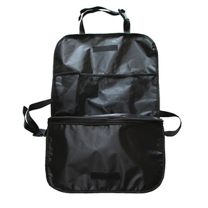 Bolsa de Almacenamiento para Respaldo de Asiento de Coche, 10L, Tela Oxford, 4-7 Bolsillos, Negra, Organizador Universal para Coche - Product Image 3