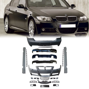 Kit de Carrocería Nuevo de Fábrica de Alta Calidad, Parachoques Delantero, Parachoques Trasero, Faldones Laterales para BMW E90 Pre Lci 2005-2008, Actualización al Estilo <span class=keywords><strong>M</strong></span> Tech - Product Image 1