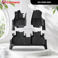 Tapis de sol de voiture 5D en TPE en gros, tapis de sol de véhicule sur mesure, accessoires automobiles étanches pour Hongqi HS3 PHEV 2025