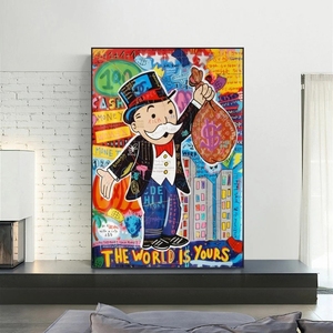 Lepining-pintura al óleo de alta calidad, pintura al óleo sobre lienzo, arte Pop decorativo para el hogar, grafiti moderno - Product Image 3