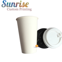 Support de gobelets jetables personnalisé SP5236 avec logo, qualité alimentaire, portable, pour boissons chaudes et froides