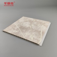Panneaux muraux modernes en PVC de style chinois pour l'installation de grilles de plafond de conception imperméable de bâtiment intérieur pour la décoration murale