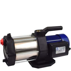 Bomba centrífuga de 5 etapas <span class=keywords><strong>Agora</strong></span>-Tec 5-1300 3DW Protección de funcionamiento en seco de agua comercial Presión máxima 5,6 Bar 5400 L/H 1.2HP Cobre - Product Image 2