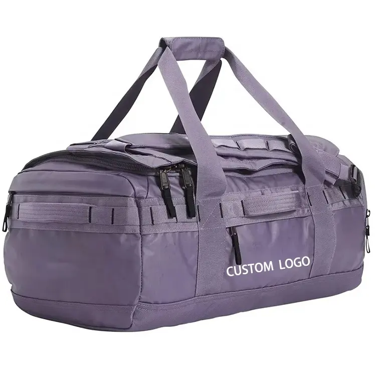 Custom Luxe Duffel Rugzak Mannen Outdoor Waterdicht Nylon Weekender Gym Sporttassen Duffel Reistassen Met Schoenencompartiment Nieuw