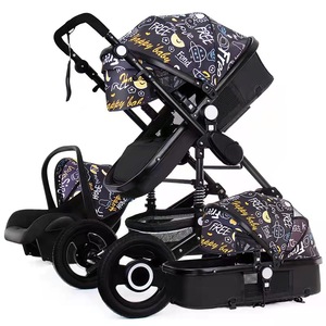 2021 New Baby Prams Children Push Chair Folding Stroller <b>Trolley</b> Hot Mum Tricycle 3 In1 - Product Image 2