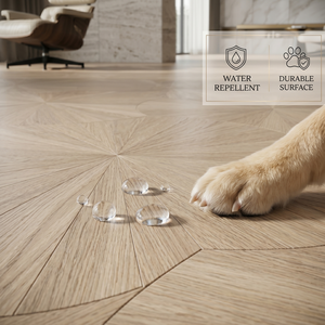 Exclusivas baldosas de parquet gris con encanto distintivo, directamente de fábrica, con logotipo personalizado, servicio OEM y MOQ bajo aceptado. - Product Image 4