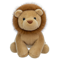 Peluche Lion Réaliste en Gros OEM ODM, Jouet en Peluche Doux et Moelleux Animal Sauvage de la Jungle, Taille et Logo Personnalisés pour la Décoration Intérieure