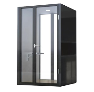 Nouveau design Studio portable Enregistrement de <span class=keywords><strong>musique</strong></span> vocale <span class=keywords><strong>Bureau</strong></span> modulaire Pod Salle de réunion Cabine insonorisée - Product Image 2
