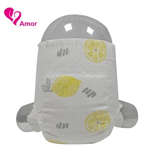 Couches pour bébé jetables ultra-minces à haute absorption personnalisées OEM de Chine Vente en gros de couches chouchoutées de haute qualité pour bébés - Product Image 2