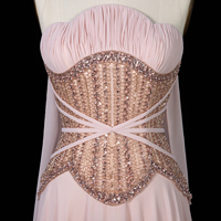 Robe de soirée élégante pour femme Lsz532, coupe trapèze, avec manches cape, perles brodées, robes de soirée pour l'Arabie Saoudite et Dubaï, Jancember