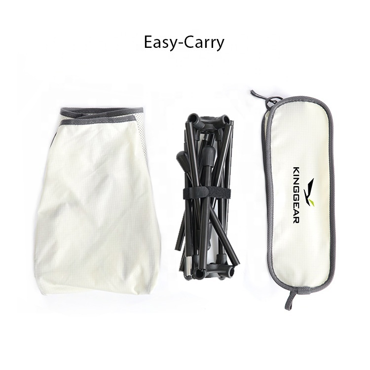 Ligero de aluminio plegable de Luna campamento sillas para viajes