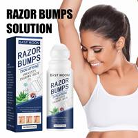 NOUVEAU Razor Bump Stopper Traitement des poils incarnés Après Rasage Réduire les taches brunes Rougeurs Razor Burns Solution Razor Bumps Solution