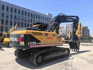 รถขุดมือสองคุณภาพสูง 22 ตัน ฮุนได 220 215 220 รุ่น Crawler รถขุดที่ดีที่สุดจากเกาหลีใต้ ฮุนได 220LC-9s R210 R220 Retroexcavadora - Product Image 3