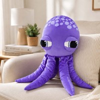 Peluche Pieuvre Personnalisée sur Mesure, Jouets en Peluche Animaux Marins Personnalisés, Fabrication de Peluches Douces Personnalisées, Cadeau en Peluche pour les Fans