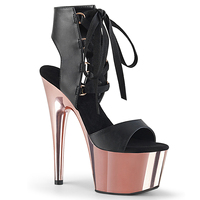 17CM / 7 pouces nouvelles jolies sandales à talons à plateforme pour femmes, chaussures de fête à talons hauts, chaussures de danse pôle