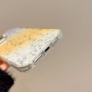 Fundas de teléfono de lujo IMD Starlit Sky Glitter Bling para iPhone 16 15 14 Plus 13 12 11 Pro Max funda protectora de silicona a prueba de golpes - Product Image 6