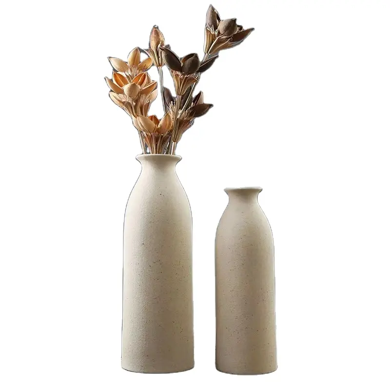 Terracotta Clay Vase Home Decor