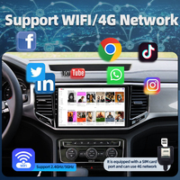 Autoradio Android universel TS18 2+32 Go, écran 9/10 pouces, Carplay, GPS, navigation, WIFI, 4G, DSP, écran QLED, lecteur vidéo pour voiture