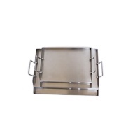 Camping BBQ Outdoor <strong>22</strong> <strong>Inch</strong> Metal Stainless Steel <strong>Griddle</strong> Grill Topper Gas &amp; Induction Compatible Modern Without Pot Cover - Product Image 3