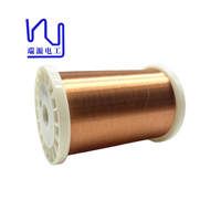 Kawat Tembaga Berlapis Enamel Bulat Berkualitas Tinggi 38AWG 0.10mm untuk Penggulungan