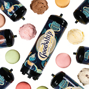 Oferta de vacaciones: El más vendido, 1364g, Good Whip, crema batida en aerosol, herramientas para postres, utensilios de cocina, bonbonne de gas. - Product Image 1