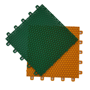 Baldosas de suelo de gimnasio entrelazadas de alta calidad, suelos de plástico modulares antideslizantes para interiores, jardines deportivos, baloncesto, directo de fábrica - Product Image 1