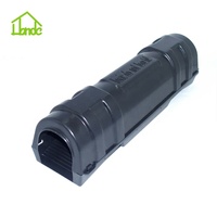 Piège à tunnel verrouillable en plastique robuste pour station d'appât sans cruauté avec contrôle efficace et doux des rats à semi-conducteurs
