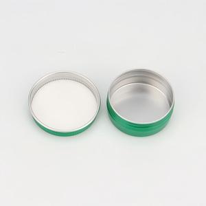Boîte <span class=keywords><strong>de</strong></span> rangement <span class=keywords><strong>en</strong></span> aluminium ronde verte <span class=keywords><strong>de</strong></span> 15g/15ml, petite, anti-rouille, scellée, pour DIY, baume, capsules, médicaments, sous-emballage - Product Image 3