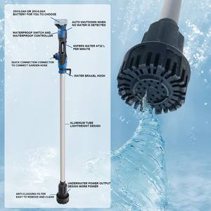 HERZO 20V <span class=keywords><strong>pompe</strong></span> d'aspiration d'<span class=keywords><strong>eau</strong></span> sans fil <span class=keywords><strong>pompe</strong></span> de transfert de bâton Portable pour drainage et pompage d'<span class=keywords><strong>eau</strong></span> contrôle de la température déshydratation - Product Image 4