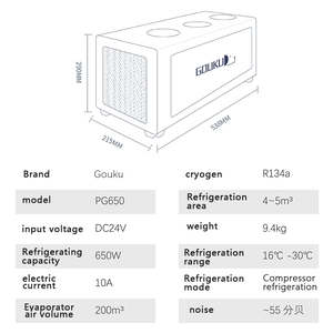 <span class=keywords><strong>Aire</strong></span> <span class=keywords><strong>acondicionado</strong></span> portátil <span class=keywords><strong>para</strong></span> exteriores, minitienda de campaña, novedad - Product Image 5