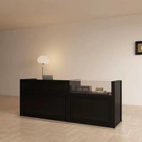 Bureau d'accueil moderne pour magasin de vêtements, salon de beauté, bar, mobilier commercial de luxe en MDF