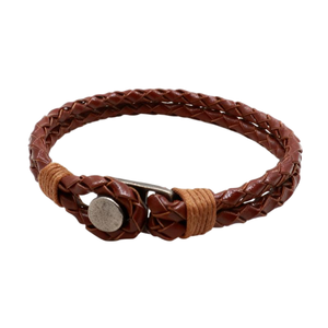 Fabbrica di nuovo arrivo a buon mercato Vintage eleganti bracciali in pelle intrecciata marrone per gli uomini gioielli <span class=keywords><strong>accessori</strong></span> di moda - Product Image 6