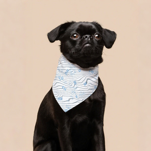 ผ้าพันคอสัตว์เลี้ยงลายสก็อตลายสก็อตสำหรับสุนัขขนาดเล็กและใหญ่สำหรับสุนัขในฤดูร้อนและฤดูหนาวโลโก้ออกแบบได้ตามต้องการ - Product Image 4