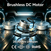 Souffleur dynamo DC à faible bruit et faible vibration, moteur électrique chinois pour remplacement de climatiseur