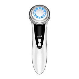 Personal Facial Skin Care Beauty Products Lifting Massager Home Use Ems Rf Vibration Temperature Control Beauty Device