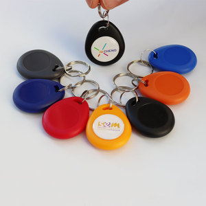 RFID 125Khz không thấm nước Keychain ABS Chất liệu NFC Key Fob cho kiểm soát truy cập 13.56MHz NFC Key <span class=keywords><strong>tag</strong></span> tần số lập trình - Product Image 3