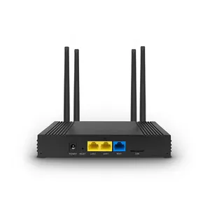 300Mbps 4g lte yönlendirici desteği 30 kullanıcı WAN/LAN portu 4g sim kartlı router yuvası ve 5dBi anten