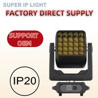 Luz Móvil LED de Doble Cara 25x15W RGBW 4en1 con Efecto Beam, Wash y Strobe para DJ, Club, Escenario, Bar, Discoteca