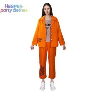 Disfraces de prisionero de Escuadrón Suicida para Halloween, hechos en la fábrica HESPER, ropa para juegos de rol, monos para fiestas de carnaval para adultos - Product Image 3